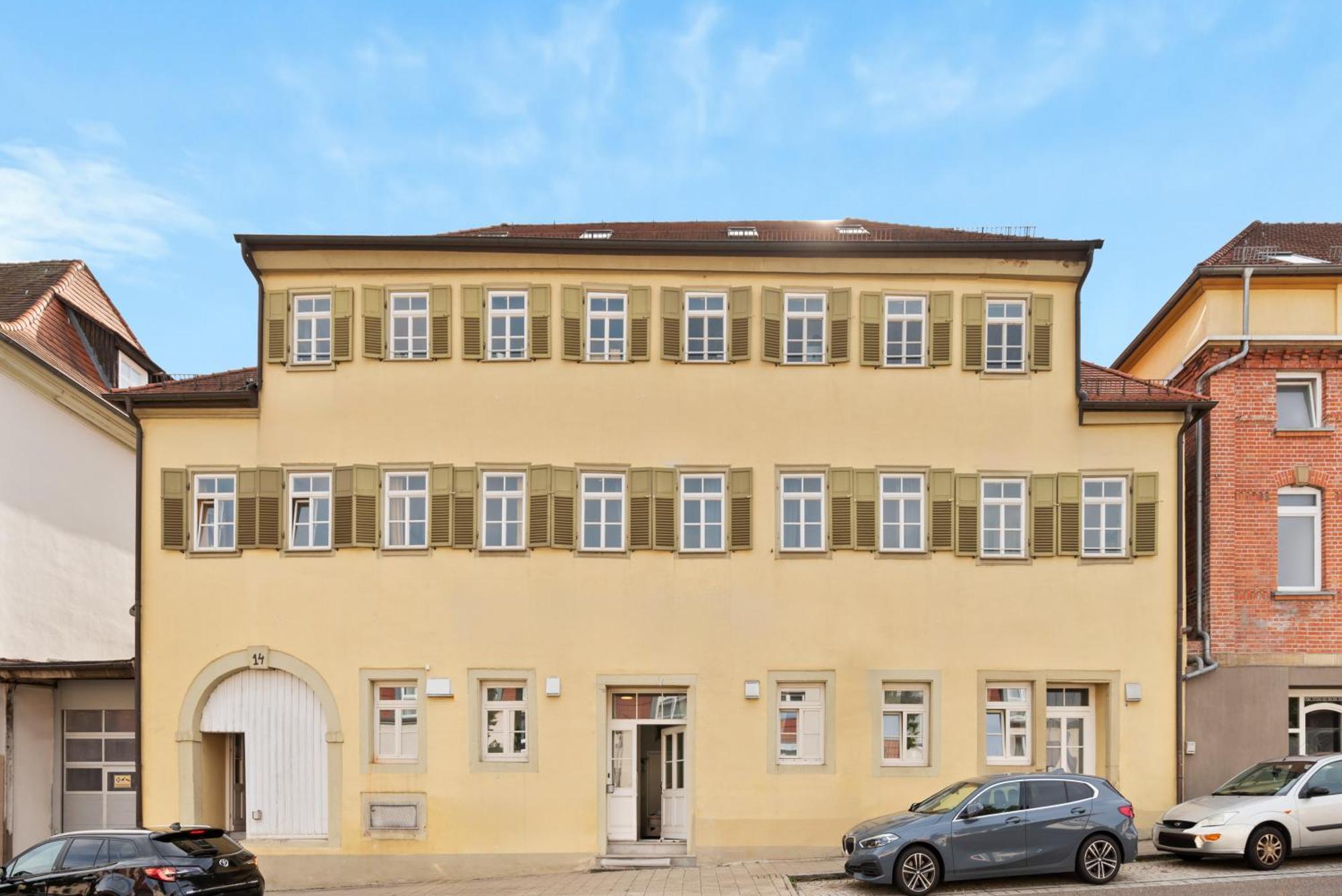 Backhome - Business&Family - Fantastische Schlosslage, Smarttv, Netflix, 50Qm, 24H Checkin - Apartment 1 لودفيغسبرغ المظهر الخارجي الصورة